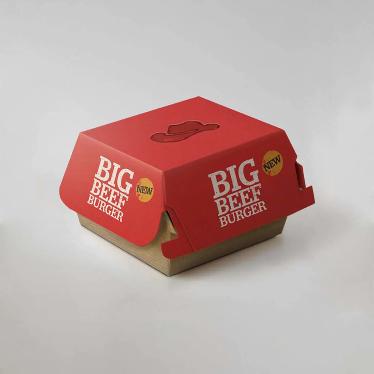 Printed Corrugated Burger Boxes