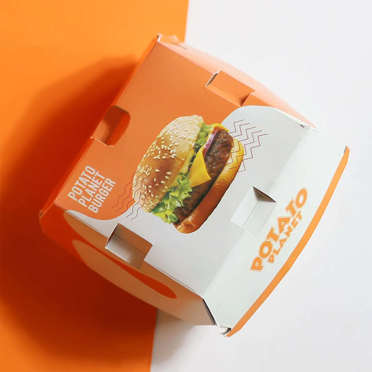 Bulk Personalized Burger Box