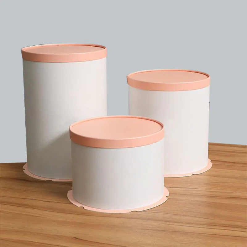 Personalized Round Cake Box