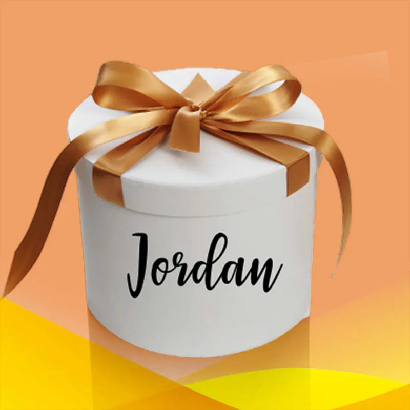 Printed Round Gift Box