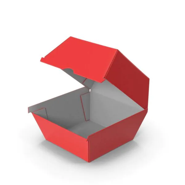 Red Burger Boxes Wholesale