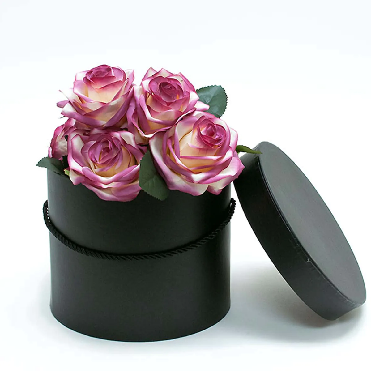 Round Floral Boxes Wholesale