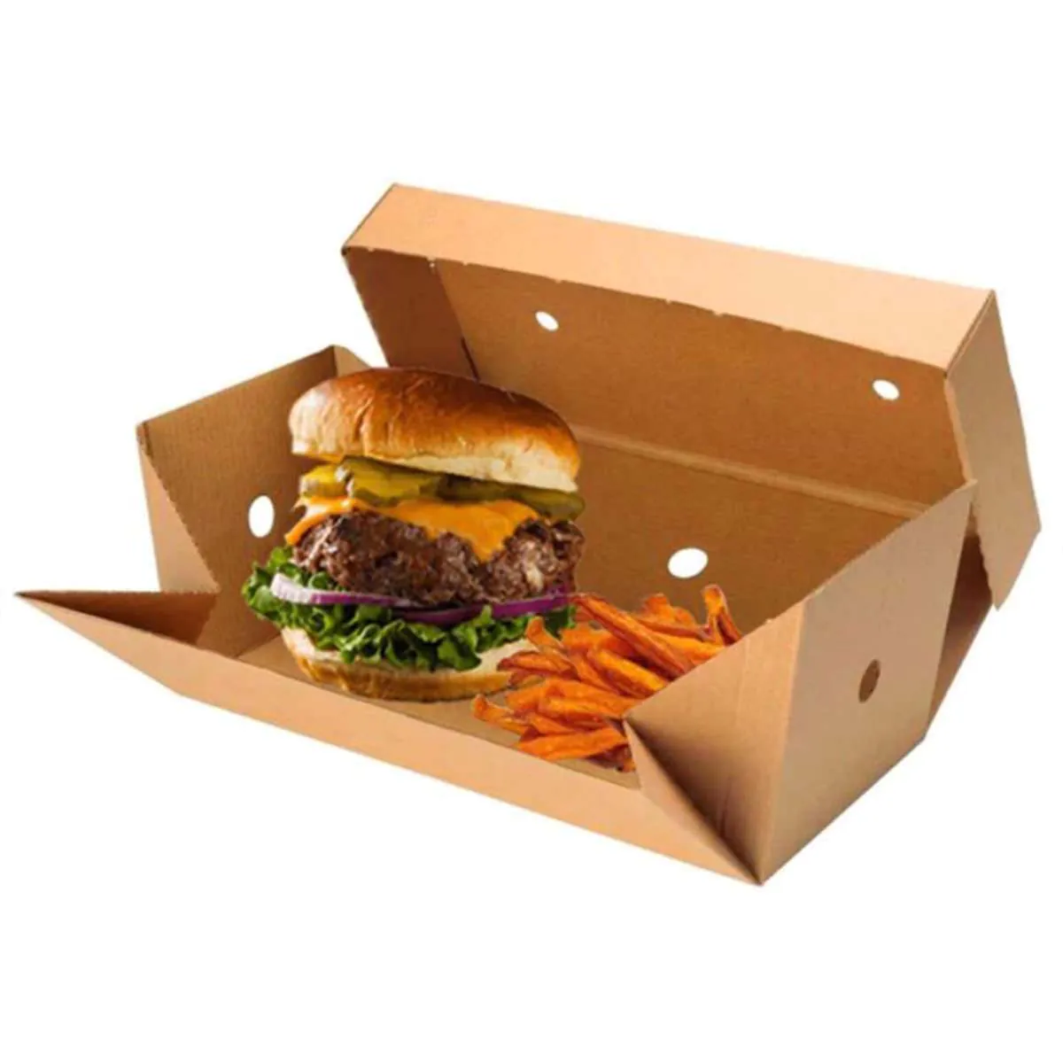 Tall Burger Packaging
